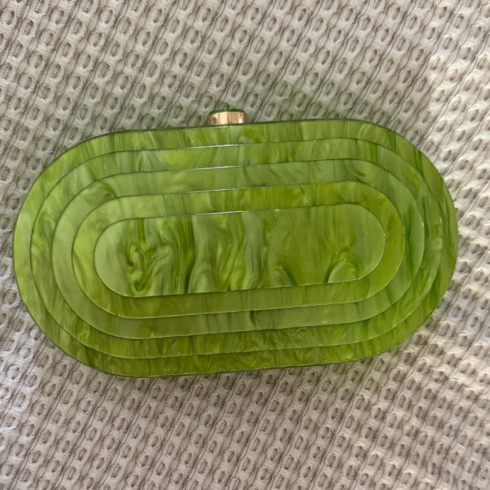 Green Clutch Bag